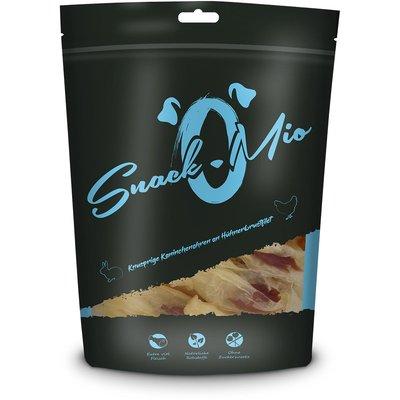 SnackOMio – křupavé králičí uši na kuřecím prsním filetu SnackOMio – křupavé králičí uši na kuřecím prsním filetu