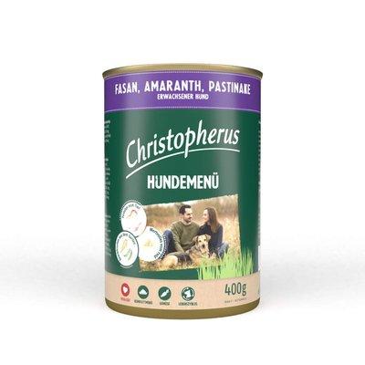 Christopherus krmivo pro psy, bažant s amarantem a pastiňákem Christopherus krmivo pro psy, bažant s amarantem a pastiňákem