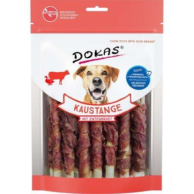 Dokas psí pamlsek ve formě žvýkací tyčinky s kachními prsy Dokas psí pamlsek ve formě žvýkací tyčinky s kachními prsy