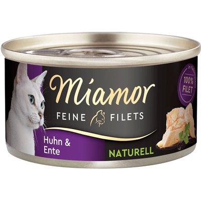 Miamor Feine Filets Naturell kuřecí a kachní maso Miamor Feine Filets Naturell kuřecí a kachní maso