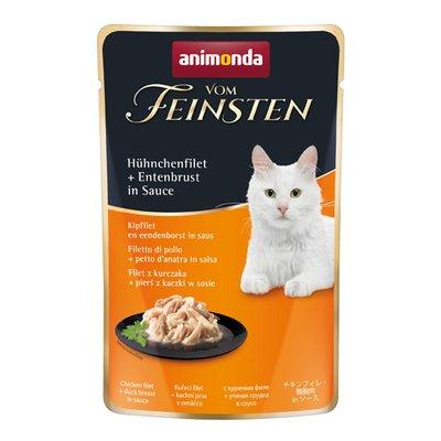 Animonda Vom Feinsten s kuřecím filé a kachními prsy v omáčce Animonda Vom Feinsten s kuřecím filé a kachními prsy v omáčce