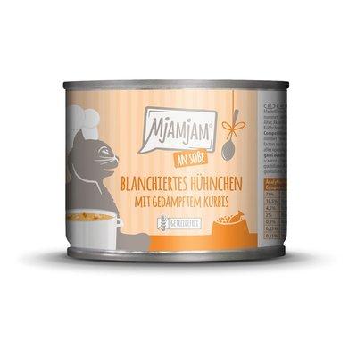 MjAMjAM blanšírované kuřecí maso s dýní v omáčce MjAMjAM blanšírované kuřecí maso s dýní v omáčce