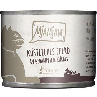 MjAMjAM chutné koňské maso na pařené dýni MjAMjAM chutné koňské maso na pařené dýni