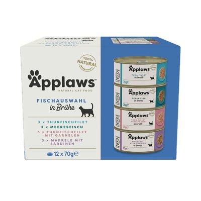 Applaws Cat Fisch Collection, 12 x 70 g Applaws Cat Fisch Collection, 12 x 70 g