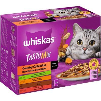 Whiskas Tasty Mix Multipack Country Collection v omáčce 12 × 85 g Whiskas Tasty Mix Multipack Country Collection v omáčce 12 × 85 g