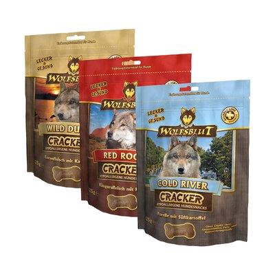 Wolfsblut Cracker zkušební balíček 3x225 g Wolfsblut Cracker zkušební balíček 3x225 g