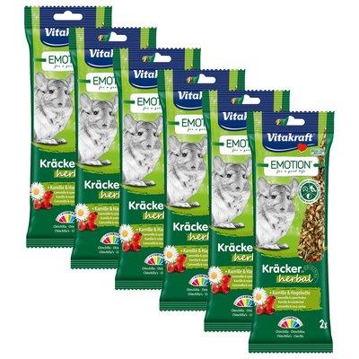 Vitakraft Emotion Kräcker Herbal pro činčily, 12 kusů Vitakraft Emotion Kräcker Herbal pro činčily, 12 kusů