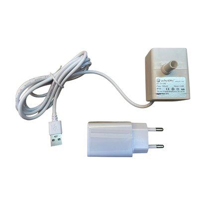Lucky-Kitty mikropumpa USB s adaptérem
Lucky-Kitty mikropumpa USB s adaptérem