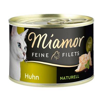 Miamor Feine Filets Naturelle, kuřecí maso, 156g plechovka Miamor Feine Filets Naturelle, kuřecí maso, 156g plechovka