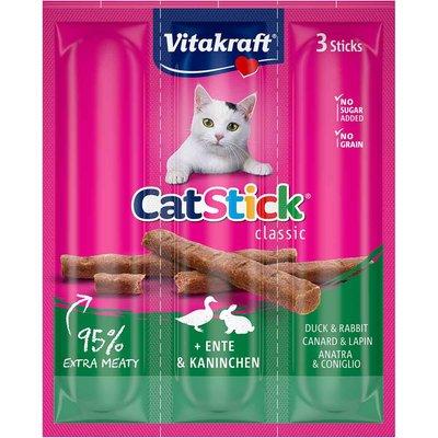 Vitakraft Cat-Stick mini kachna a králík Vitakraft Cat-Stick mini kachna a králík