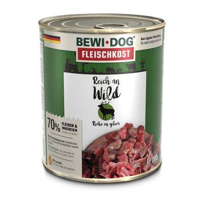 Bewi Dog – masitá strava pro psy s vysokým obsahem zvěřiny Bewi Dog – masitá strava pro psy s vysokým obsahem zvěřiny