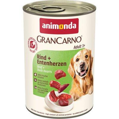 Animonda GranCarno Adult hovězí a kachní srdíčka Animonda GranCarno Adult hovězí a kachní srdíčka