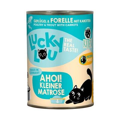 Lucky Lou Lifestage Kitten drůbež a pstruh Lucky Lou Lifestage Kitten drůbež a pstruh