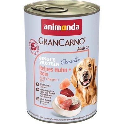 Animonda GranCarno Adult Sensitiv čisté kuřecí maso + rýže Animonda GranCarno Adult Sensitiv čisté kuřecí maso + rýže