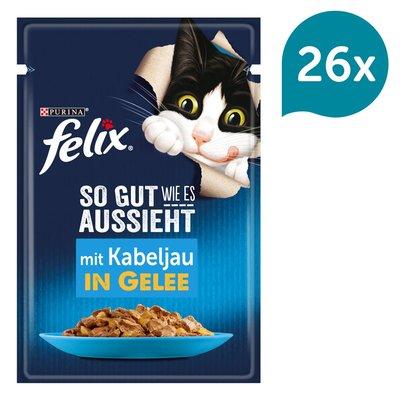 FELIX Chutná tak dobře, jak vypadá, v želé s treskou FELIX Chutná tak dobře, jak vypadá, v želé s treskou