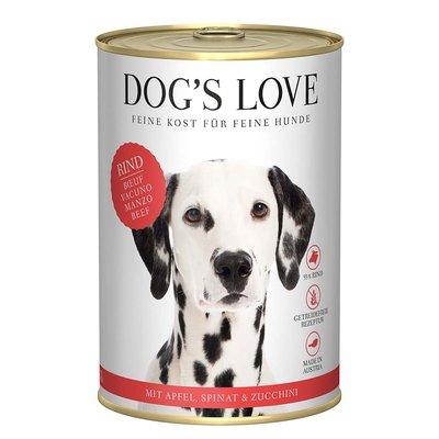 Dog's Love Classic hovězí maso s jablky, špenátem a cuketou Dog's Love Classic hovězí maso s jablky, špenátem a cuketou