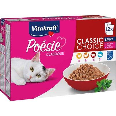 Vitakraft Poésie Classique v omáčce 12 × 85 g Vitakraft Poésie Classique v omáčce 12 × 85 g