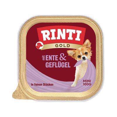 Rinti Gold Mini s jemnými kousky kachny a drůbeže Rinti Gold Mini s jemnými kousky kachny a drůbeže