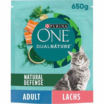 PURINA ONE Dual Nature losos se spirulinou, 650 g PURINA ONE Dual Nature losos se spirulinou, 650 g