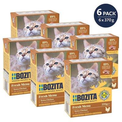 Bozita Tetra kousky v želé s vysokým podílem kuřecího masa Bozita Tetra kousky v želé s vysokým podílem kuřecího masa