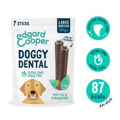 Edgard & Cooper Doggy Dental jahoda/máta L Edgard & Cooper Doggy Dental jahoda/máta L