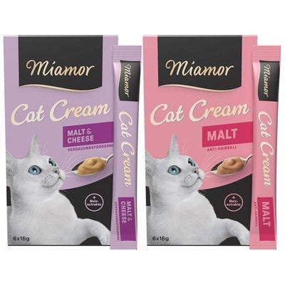 Miamor Cat Snack Cream, variace chutí, 2 × 6 × 16 g Miamor Cat Snack Cream, variace chutí, 2 × 6 × 16 g