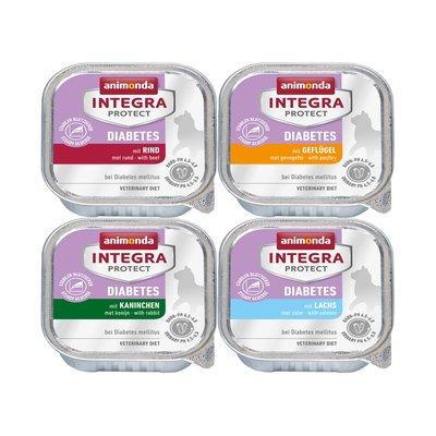 animonda Integra Protect Adult diabetes kombinované balení 24× 100 g animonda Integra Protect Adult diabetes kombinované balení 24× 100 g