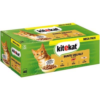 Kitekat multipack Bunte Vielfalt v omáčce 48 × 85 g Kitekat multipack Bunte Vielfalt v omáčce 48 × 85 g