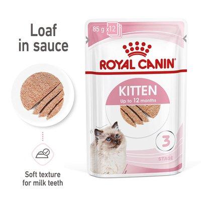ROYAL CANIN KITTEN kapsička pěna pro koťata ROYAL CANIN KITTEN kapsička pěna pro koťata