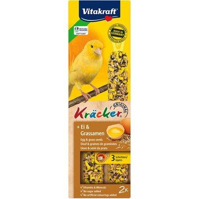 Vitakraft krekry s vejcem a travními semeny pro kanárky Vitakraft krekry s vejcem a travními semeny pro kanárky
