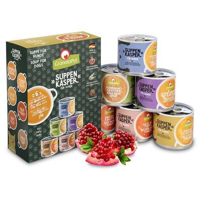 GranataPet Suppenkasper, kombinované balení, 6× 140 g GranataPet Suppenkasper, kombinované balení, 6× 140 g