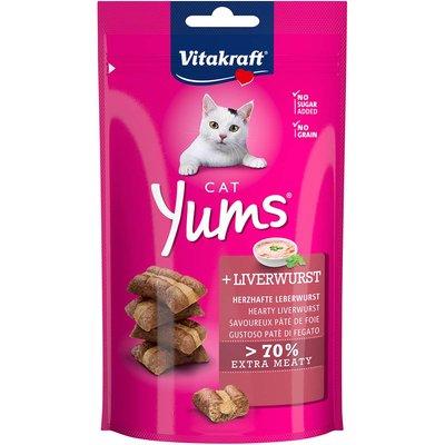 Vitakraft Cat Yums Leberwurst s podílem jitrnice Vitakraft Cat Yums Leberwurst s podílem jitrnice
