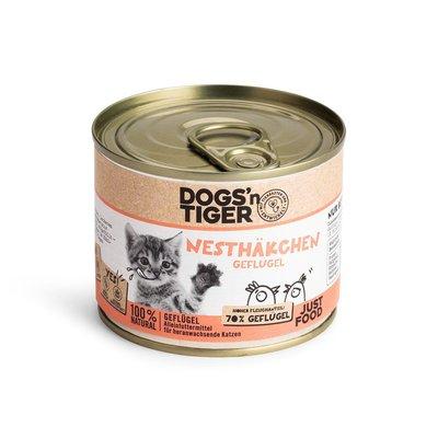 Dogs'n Tiger Nesthäkchen pro koťata, drůbeží Dogs'n Tiger Nesthäkchen pro koťata, drůbeží