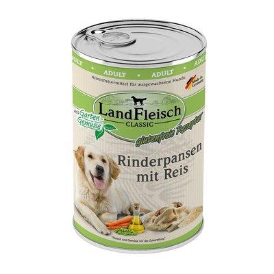 LandFleisch Dog Classic hovězí dršťky s rýží LandFleisch Dog Classic hovězí dršťky s rýží