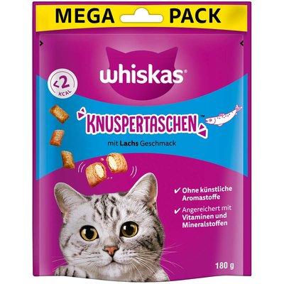 Whiskas mega pack křupavé kapsičky s lososem 180 g Whiskas mega pack křupavé kapsičky s lososem 180 g