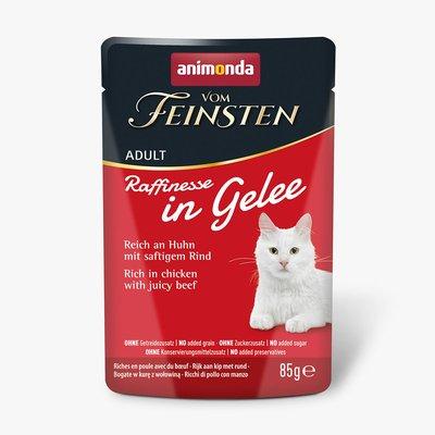 Animonda Vom Feinsten Raffin Želé s kuřetem a hovězím Animonda Vom Feinsten Raffin Želé s kuřetem a hovězím
