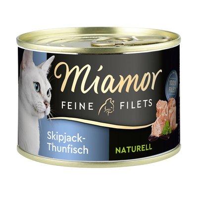 Miamor Feine Filets Naturelle, skipjack - tuňák, 156g plechovka Miamor Feine Filets Naturelle, skipjack - tuňák, 156g plechovka