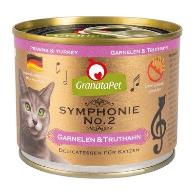 GranataPet Symphonie No. 2 s krevetami a krocanem, 6 x 200 g GranataPet Symphonie No. 2 s krevetami a krocanem, 6 x 200 g
