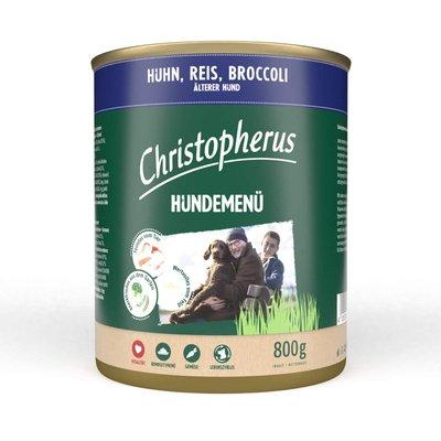 Christopherus Senior krmivo pro psy kuřecí s rýží a brokolicí Christopherus Senior krmivo pro psy kuřecí s rýží a brokolicí
