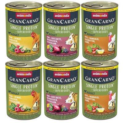 Animonda Carny Adult Superfoods variace chutí Animonda Carny Adult Superfoods variace chutí