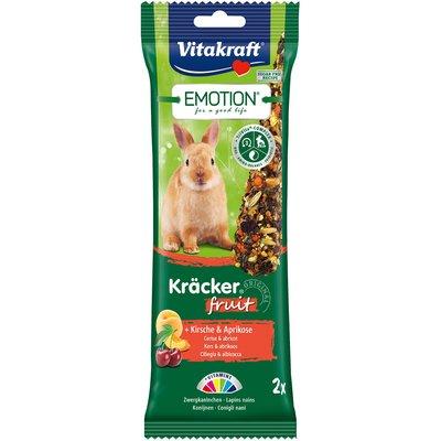Vitakraft Emotion krekry Fruit zakrslí králíci, 2 kusy Vitakraft Emotion krekry Fruit zakrslí králíci, 2 kusy