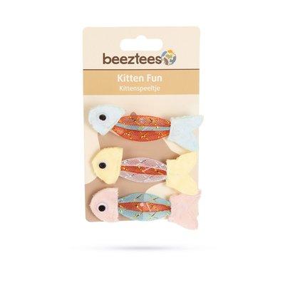 Beeztees Kitten Spring rybičky, 3 ks Beeztees Kitten Spring rybičky, 3 ks