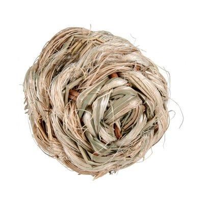 Trixie míček s rolničkou z trávy ø 6 cm Trixie míček s rolničkou z trávy ø 6 cm