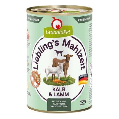 GranataPet Liebling's Mahlzeit telecí a jehněčí GranataPet Liebling's Mahlzeit telecí a jehněčí