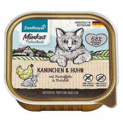ZooRoyal Minkas Naturkost králičí maso a kuře s brambory ZooRoyal Minkas Naturkost králičí maso a kuře s brambory