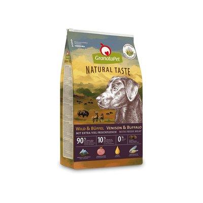 GranataPet Natural Taste se zvěřinou a buvolem GranataPet Natural Taste se zvěřinou a buvolem