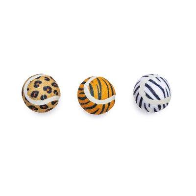 Beeztees džungle tenisové míčky 4,5 cm Beeztees džungle tenisové míčky 4,5 cm