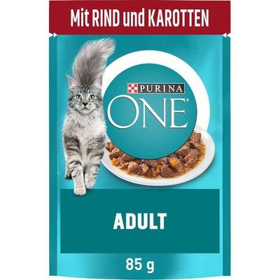 Purina ONE Adult s hovězím masem a mrkví, 24 x 85 g Purina ONE Adult s hovězím masem a mrkví, 24 x 85 g
