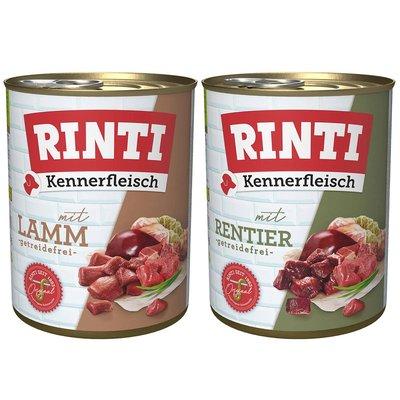 Rinti Kennerfleisch multipack sob a jehně 24× 800 g Rinti Kennerfleisch multipack sob a jehně 24× 800 g