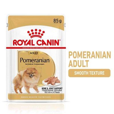ROYAL CANIN POMERANIAN ADULT MOUSSE krmivo v kapsičce pro dospělé pomeraniany (> 8 měsíců), 12 × 85 g ROYAL CANIN POMERANIAN ADULT MOUSSE krmivo v kapsičce pro dospělé pomeraniany (> 8 měsíců), 12 × 85 g